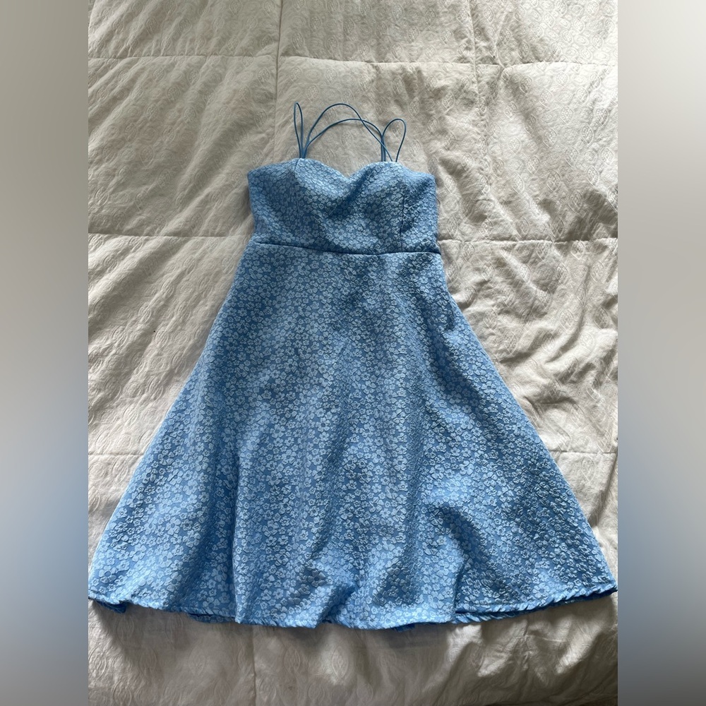 Classic Blue Dress